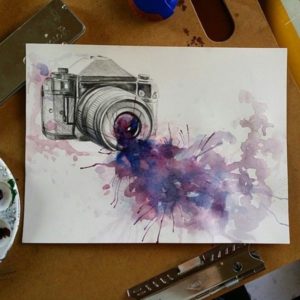 55 Very Easy Watercolor Painting Ideas For Beginners – FeminaTalk