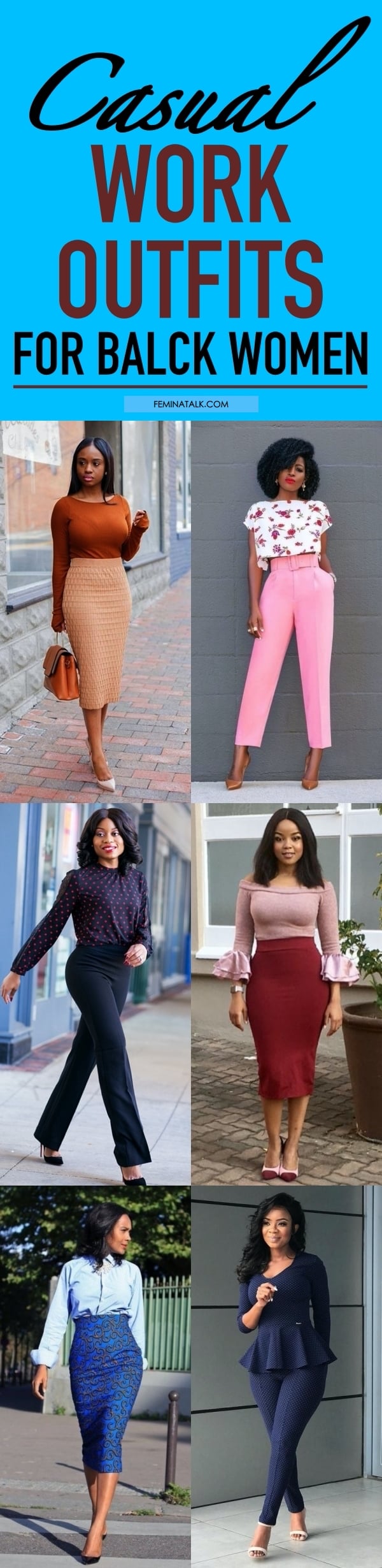 37 Non-Boring Casual Work Outfits for Black Women - FeminaTalk