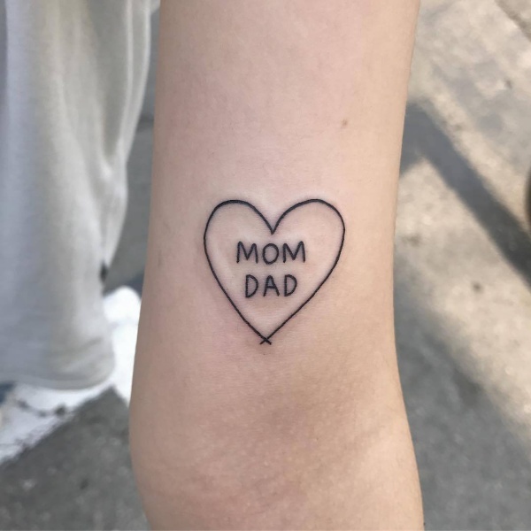 Collection of 30 Best Mom Dad Tattoos on Hand For Boys  TiptopGents