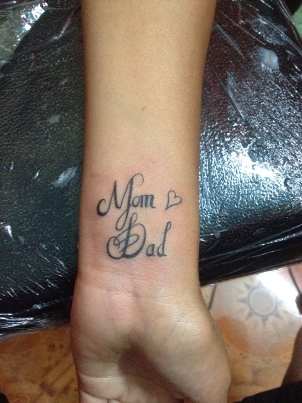 Mom Dad Tattoo New 2023 Designs Style  Ask Wiki